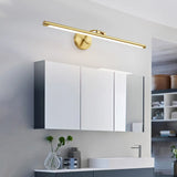 Adjustable Modish Gold Linear Bathroom Vanity Light Image - 1