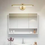 Adjustable Modish Gold Linear Bathroom Vanity Light Image - 3