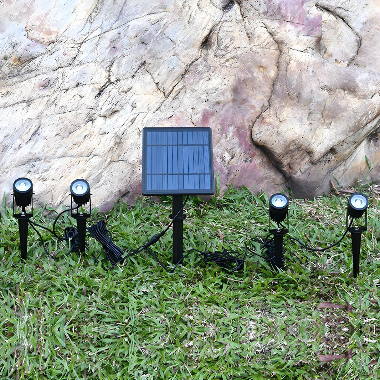 Adjustable Outdoor Ground Light Set Landscape Lighting Image - 1