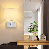 Adjustable Reading Light Chrome Geometric Wall Lamp Image - 14