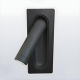 Adjustable Recessed Cylinder LED Reading Wall Sconce Image - 2