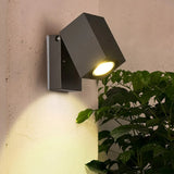 Adjustable Rectangular Aluminum External Wall Lamp Image - 3