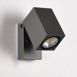 Adjustable Rectangular Aluminum External Wall Lamp Image - 6