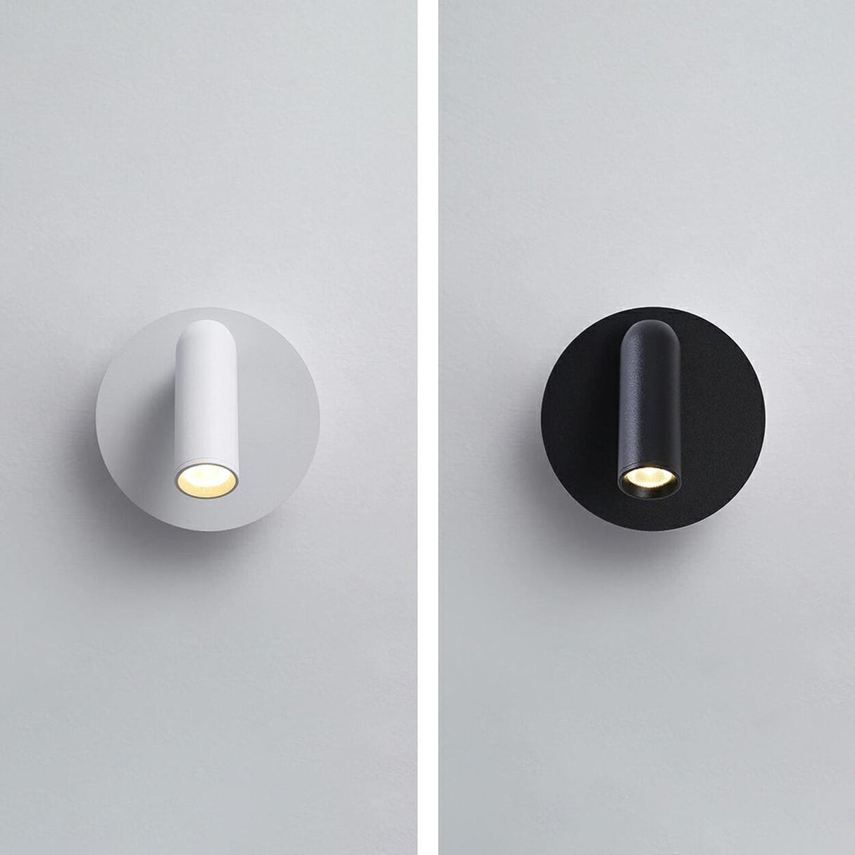 Adjustable Round and Cylindrical LED Wall Sconce Image - 6