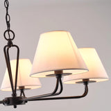 Adjustable Rustic Black Cone Dinging Room Chandelier Image - 9