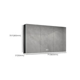 Adjustable Shelves Frameless Aluminum Medicine Cabinet Image - 29