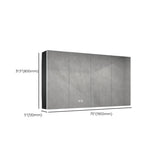 Adjustable Shelves Frameless Aluminum Medicine Cabinet Image - 30