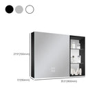 Adjustable Shelves Metal Wall Medicine Cabinet with Mirror #size