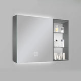 Adjustable Shelves Metal Wall Medicine Cabinet with Mirror Image - 7