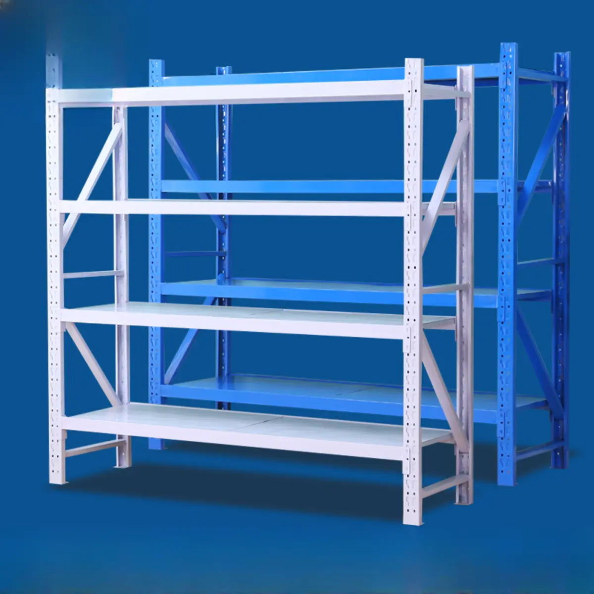 Adjustable Shelving 4-Tier Heavy Duty Metal Garage Storage Image - 2