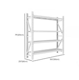 Adjustable Shelving 4-Tier Heavy Duty Metal Garage Storage Image - 15