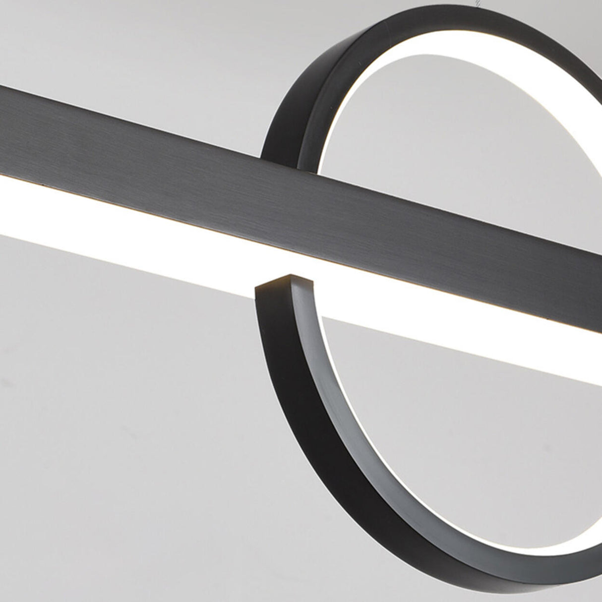 Adjustable Simple Arch and Linear Island Hanging Light Image - 15