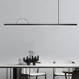 Adjustable Simple Arch and Linear Island Hanging Light Image - 17