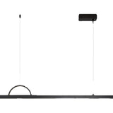 Adjustable Simple Arch and Linear Island Hanging Light Image - 6