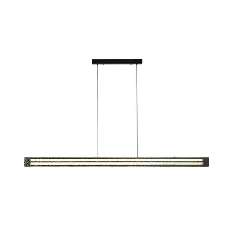 Adjustable Simplicity Linear Island Pendant Light Image - 2