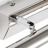 Adjustable Sleek Sliver Cylinder LED Vanity Light Image - 10