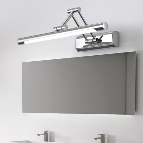 Adjustable Sliver Bathroom Vanity Light Fixture Image - 1