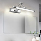 Adjustable Sliver Bathroom Vanity Light Fixture Image - 5