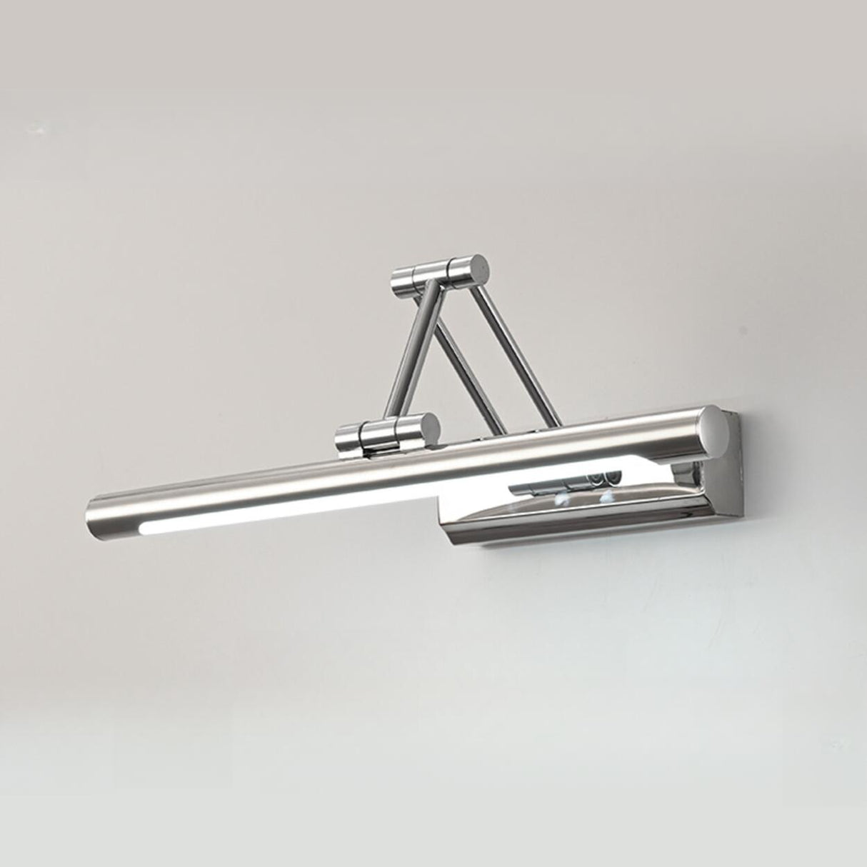 Adjustable Sliver Bathroom Vanity Light Fixture Image - 7