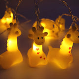 Adorable Cartoon Animal Plastic LED String Lights Image - 18