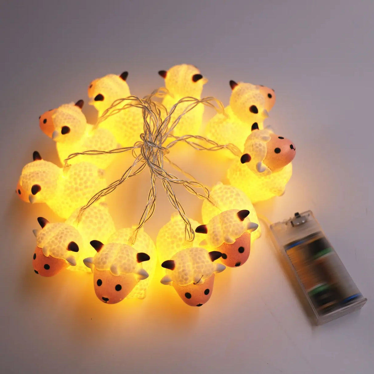 Adorable Cartoon Animal Plastic LED String Lights Image - 22