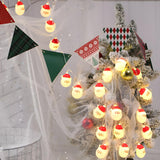 Adorable Christmas Decor Snowman LED String Lights Image - 2