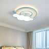 Adorable Cloud Rainbow LED Flush Mount Ceiling Light Image - 3