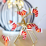 Adorable Mini Santa LED Christmas String Lights Image - 16