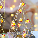 Adorable Mini Santa LED Christmas String Lights Image - 22