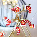 Adorable Mini Santa LED Christmas String Lights Image - 6