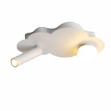 Aisle Mini Cloud Adjustable LED Semi-Flush Mount Light Image - 5