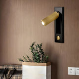 Aluminum Adjustable Rocker Switch Reading Wall Light Image - 1