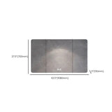 Aluminum Frameless Mirror Defogger Medicine Cabinet Image - 24