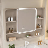 Aluminum Frameless Small Storage Plug-In Medicine Cabinet Image - 17