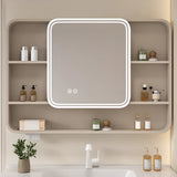 Aluminum Frameless Small Storage Plug-In Medicine Cabinet Image - 4