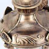 Antique Iron Waterproof Exterior Wall Lantern Light Image - 6