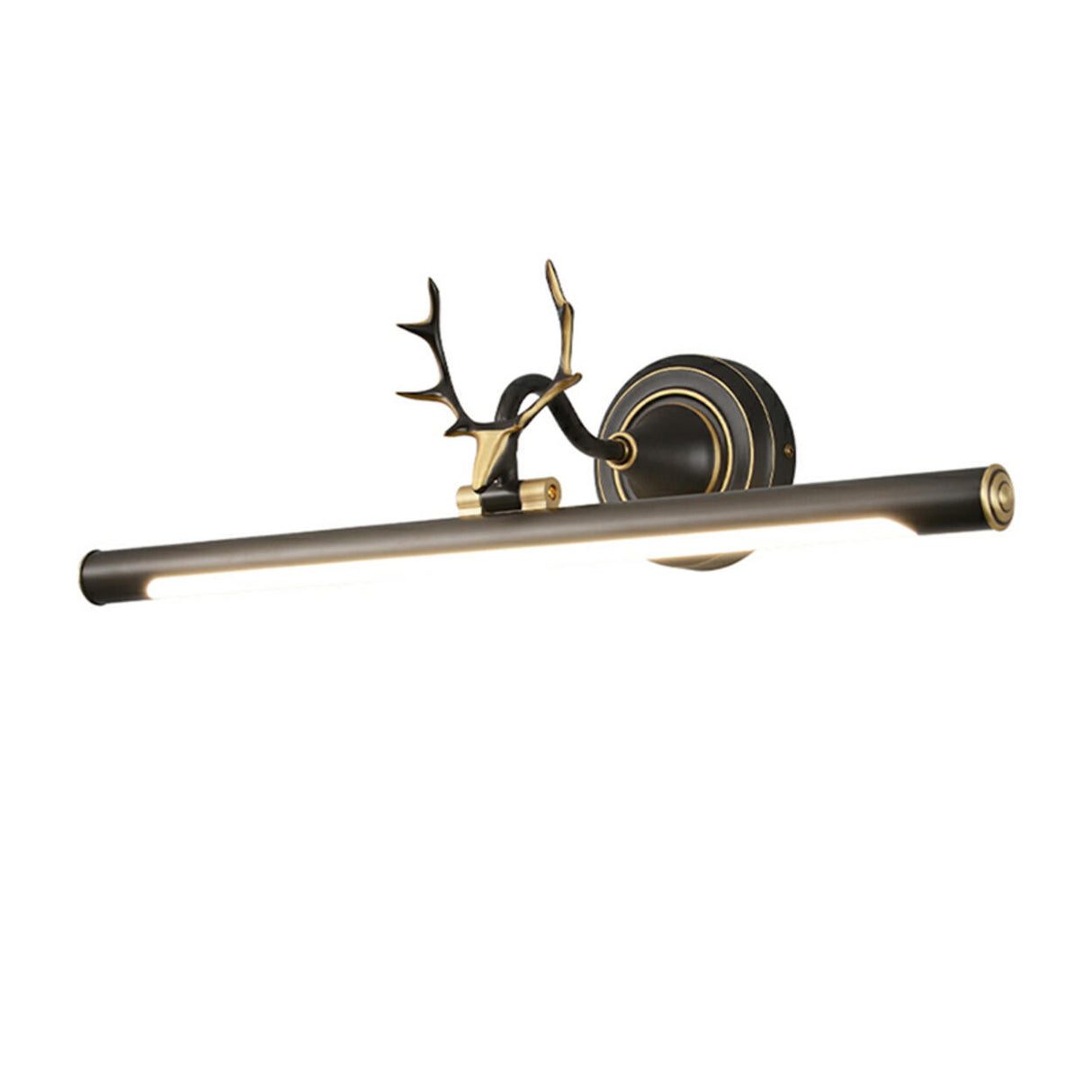 Antler Design Simple Metal Tubular LED Vanity Light  Image - 6