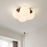 Art Deco Bubble Flower LED Flush Mount Ceiling Light Image - 2