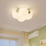 Art Deco Bubble Flower LED Flush Mount Ceiling Light Image - 3