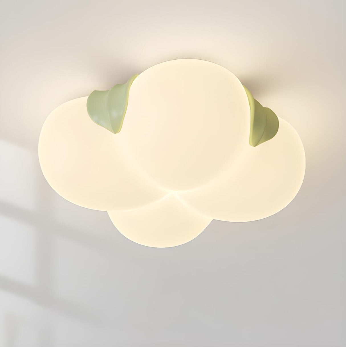 Art Deco Bubble Flower LED Flush Mount Ceiling Light Image - 4