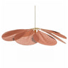 Art Deco Floral Petal Coffee Living Room Pendant Light Image - 3