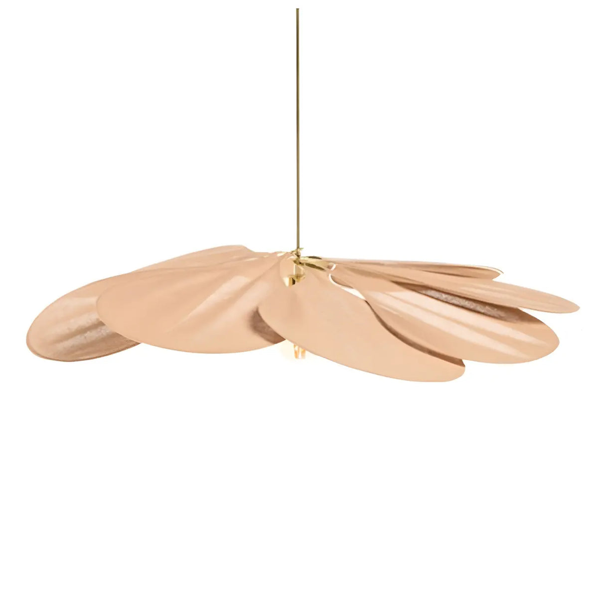 Art Deco Floral Petal Coffee Living Room Pendant Light Image - 7