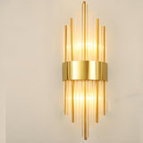 Art Deco Style White Crystal Wall Sconce Image - 9