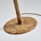 Artistic Brown Tree Branch Modern Metal Floor Lamp Image - 11