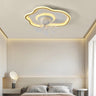 Artistic Cloud-Shaped Ceiling Fan with LED Lighting Image - 5