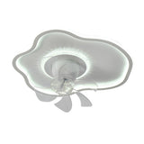 Artistic Cloud-Shaped Ceiling Fan with LED Lighting Image - 8