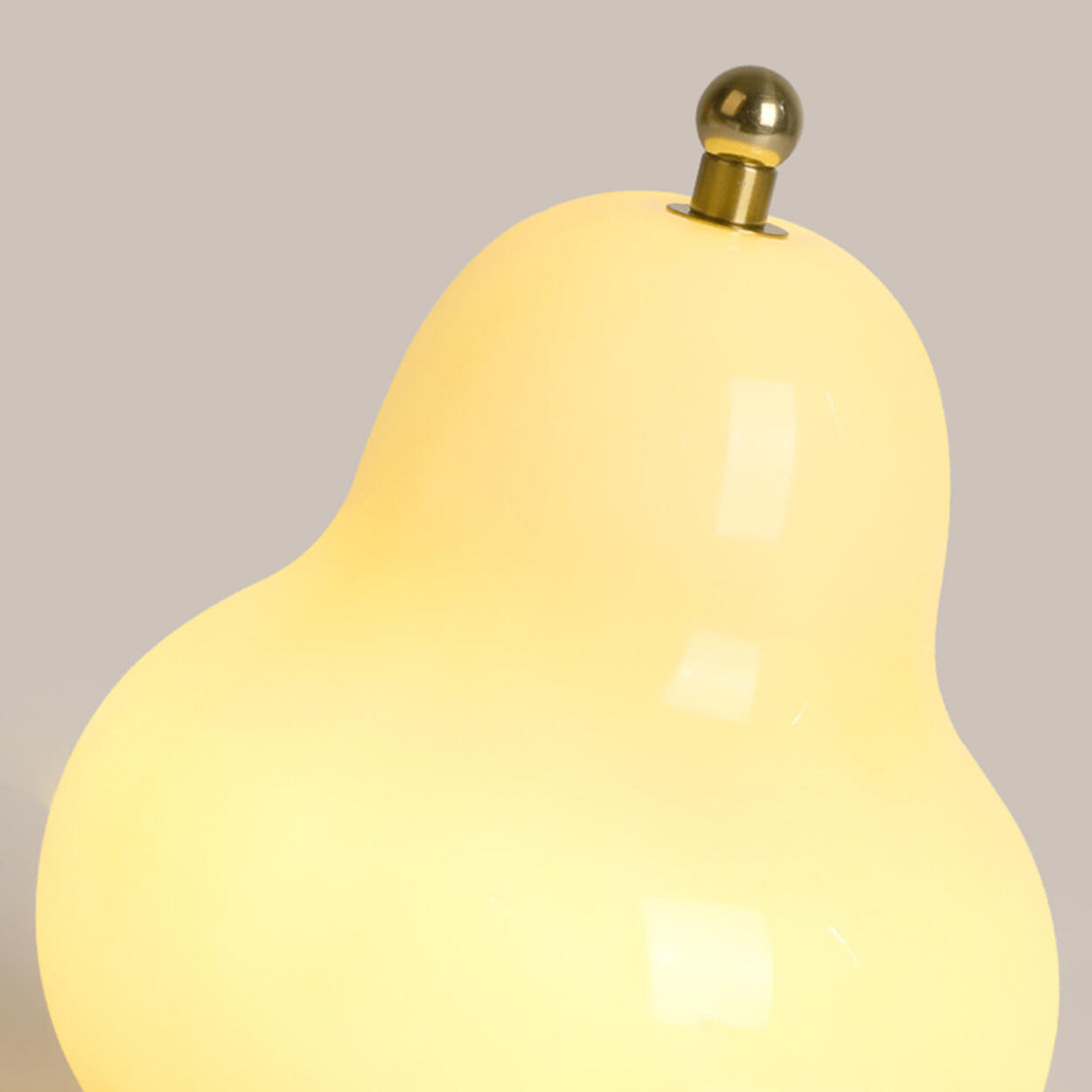 Artistic Cute Pear-Shaped Bedside Atmosphere Table Lamp Image - 12