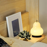 Artistic Cute Pear-Shaped Bedside Atmosphere Table Lamp Image - 5