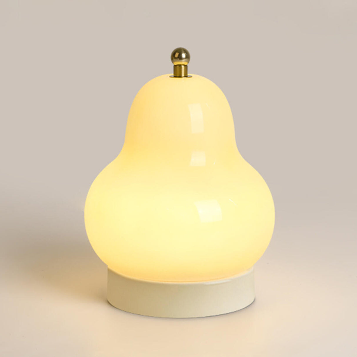 Artistic Cute Pear-Shaped Bedside Atmosphere Table Lamp Image - 8