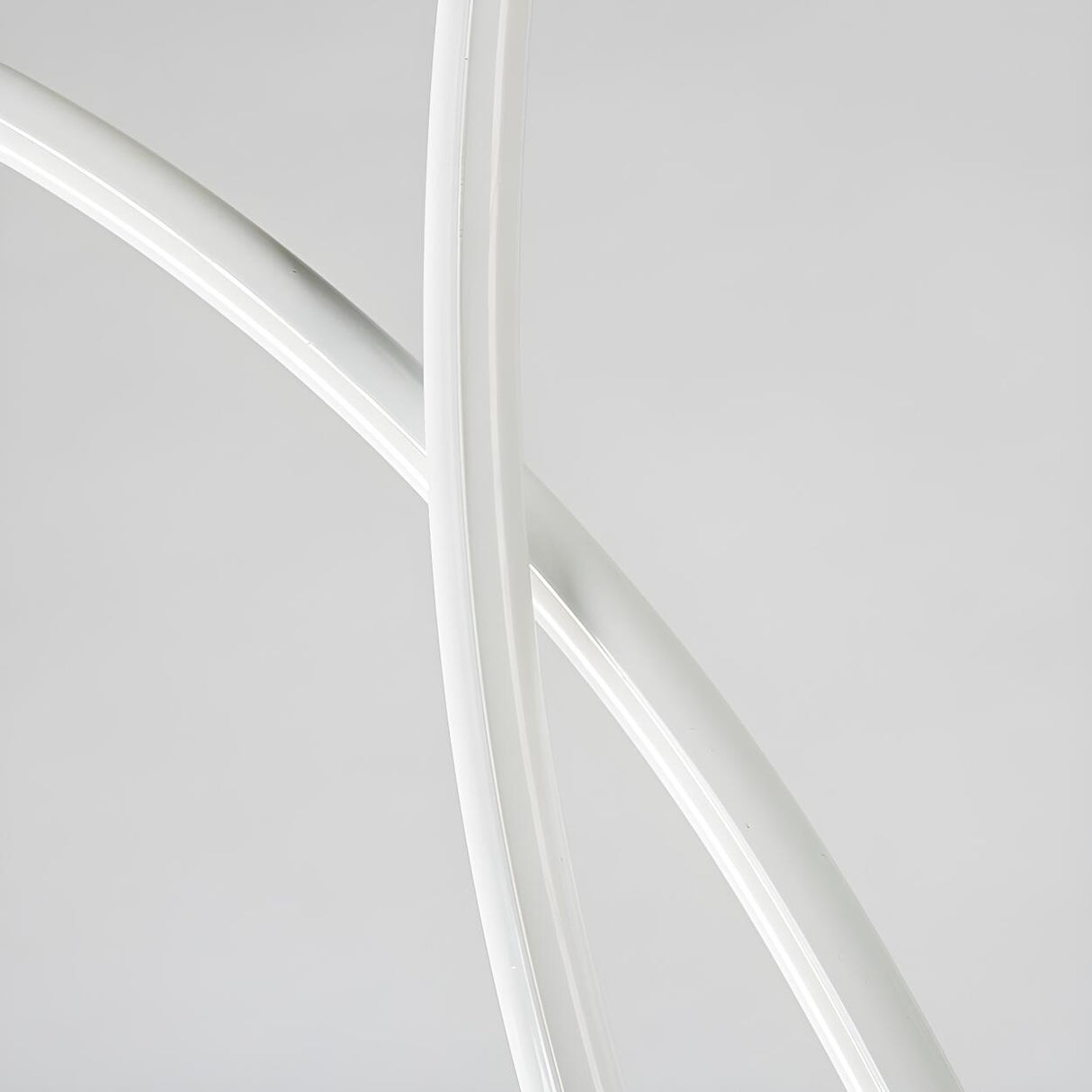 Artistic Design Modern White Spiral LED Floor Lamp Image - 8